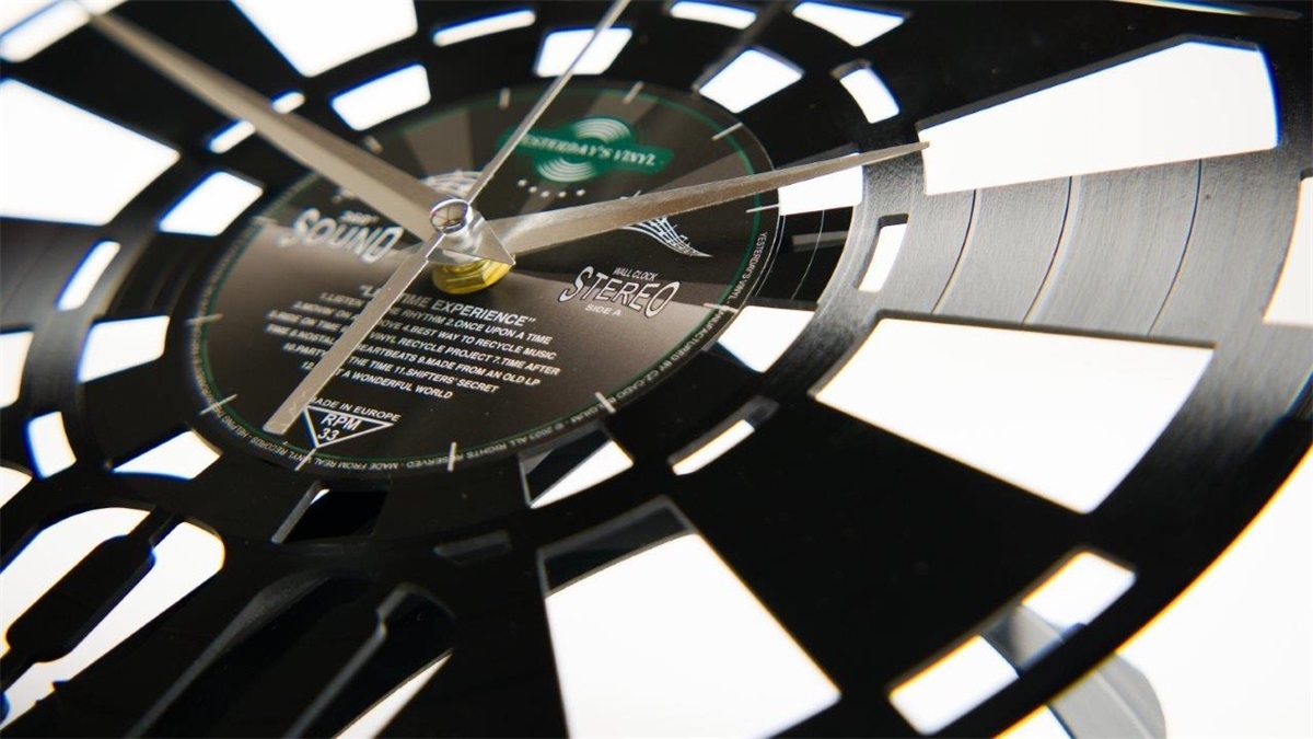 Darts vinyl klok 180