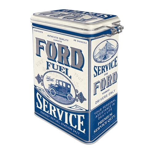 Ford fuel service clip box blik