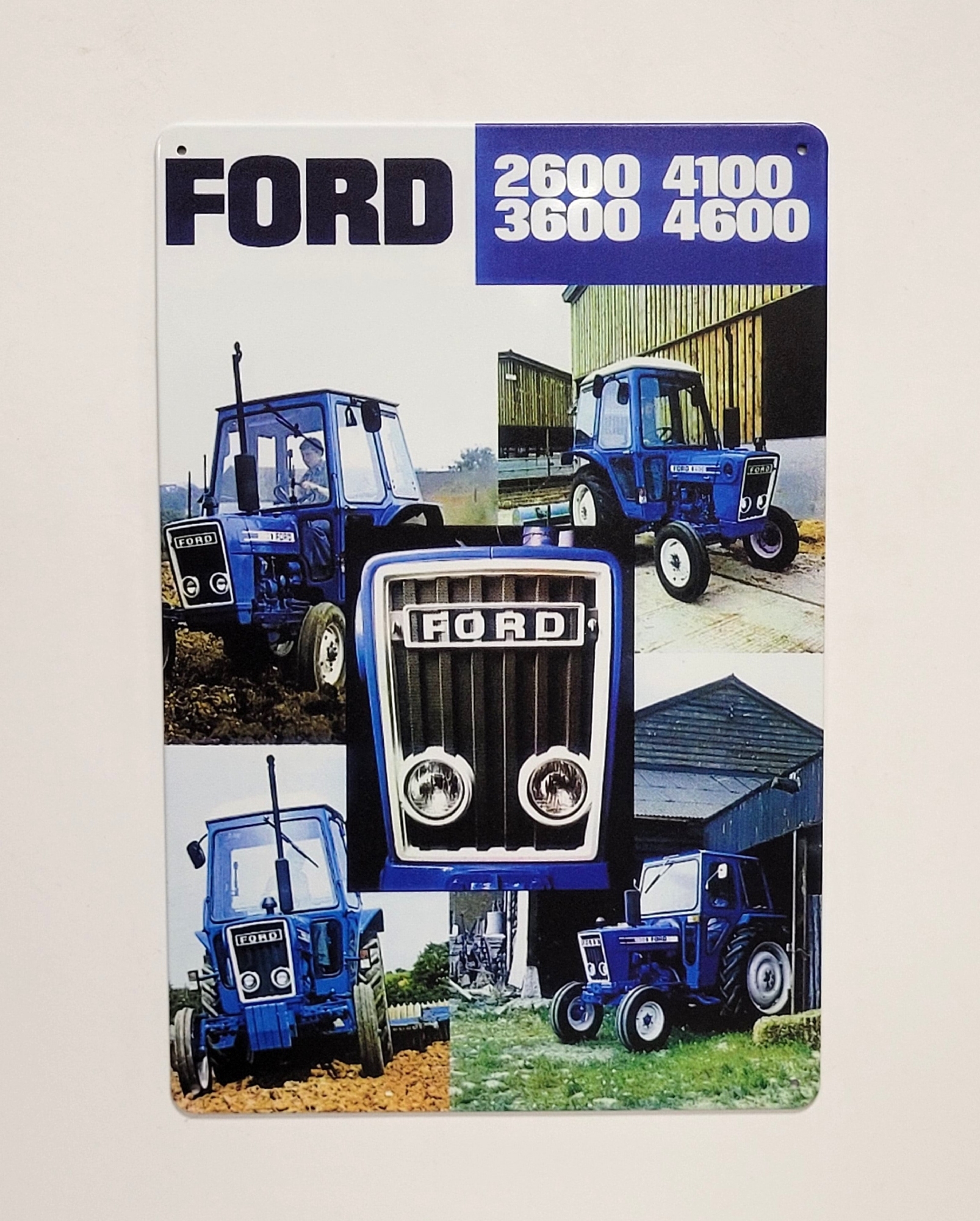Ford tractoren 2600 3600  4100 4600 reclamebord