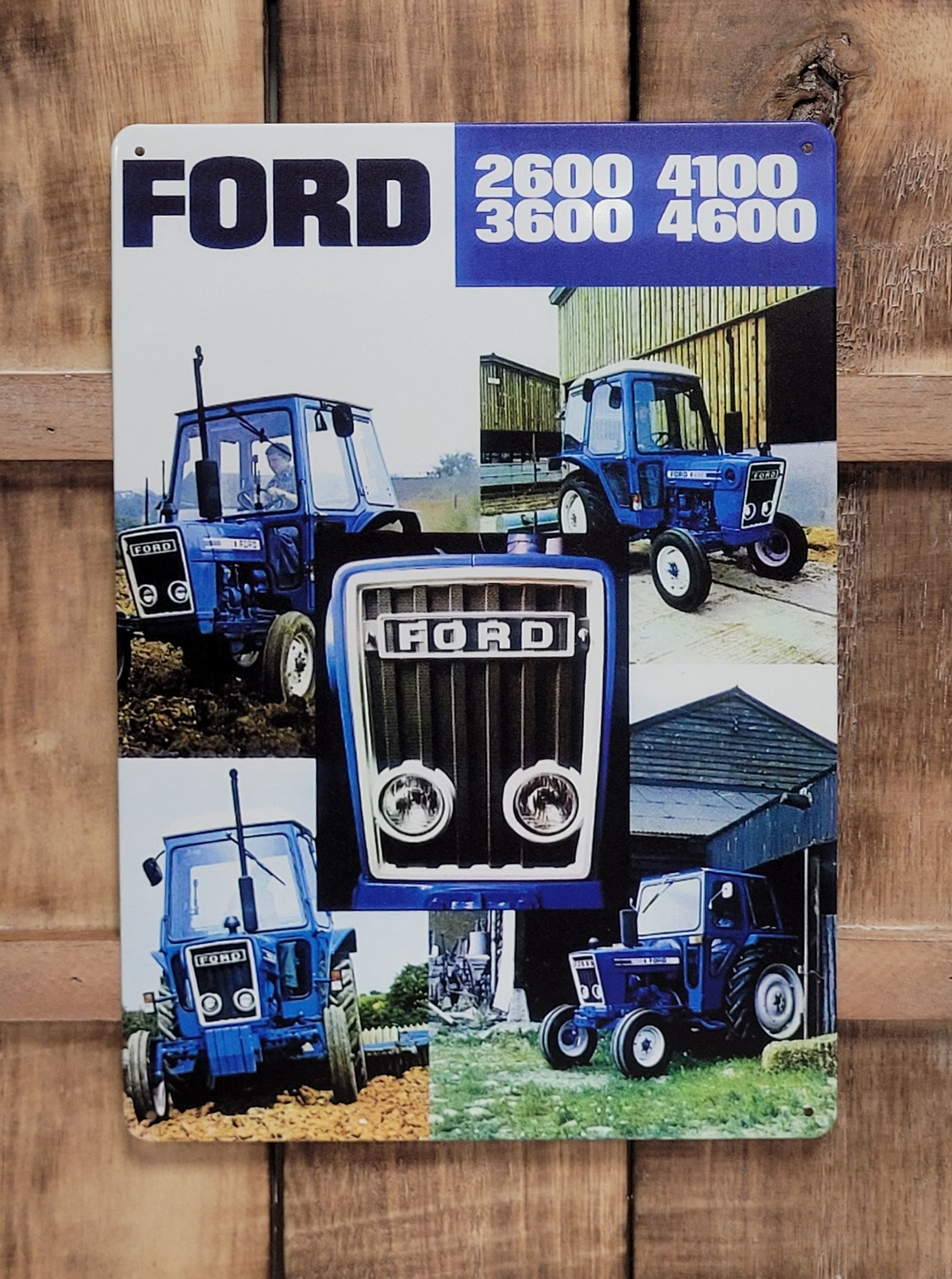 Ford tractoren 2600 3600  4100 4600 reclamebord
