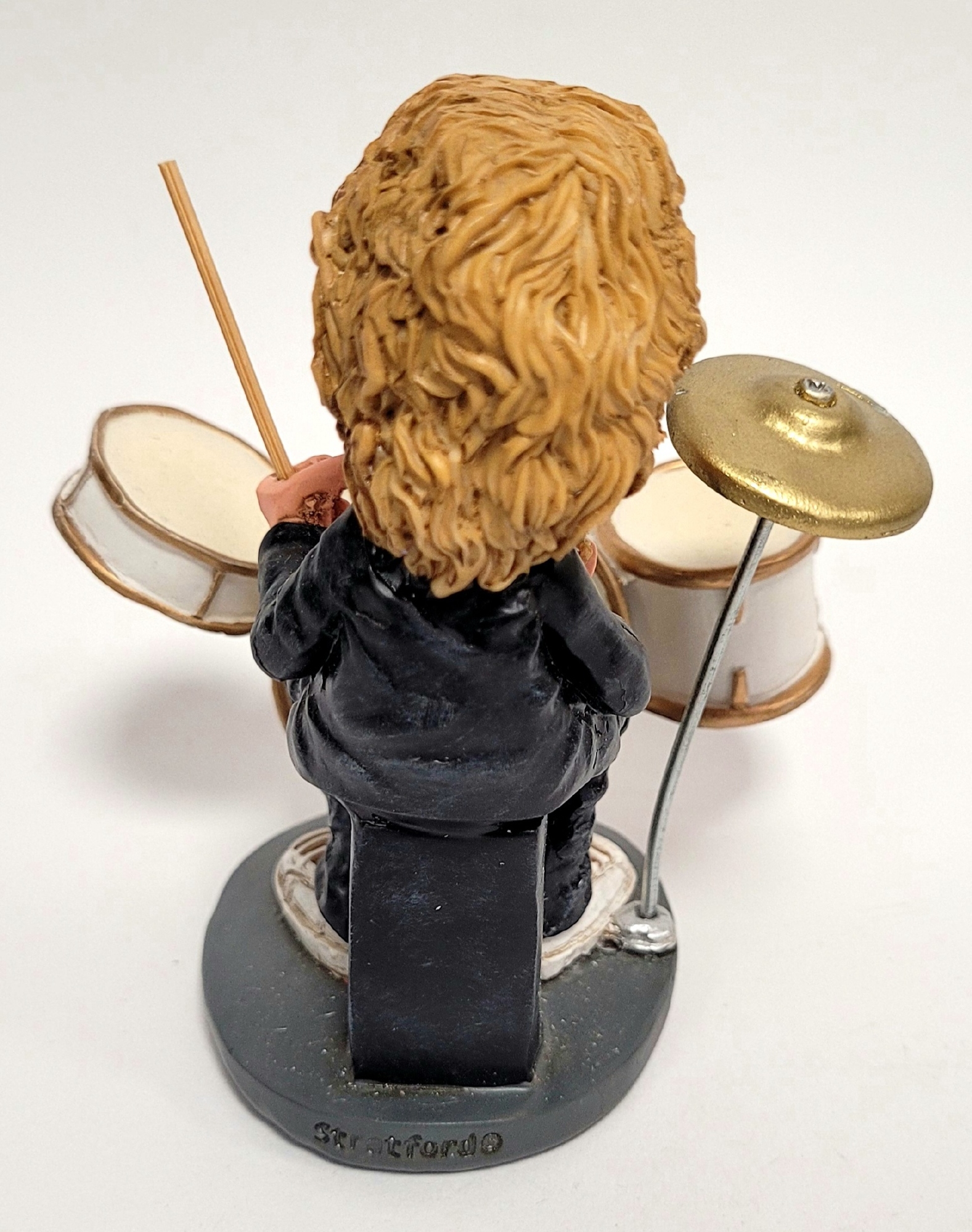 Frank Beard ZZ Top Drummer Beeldje by Warren Stratfort