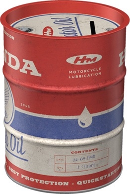 Honda mc motor oil spaarpot metaal