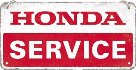 Honda service metalen bord hanging sign