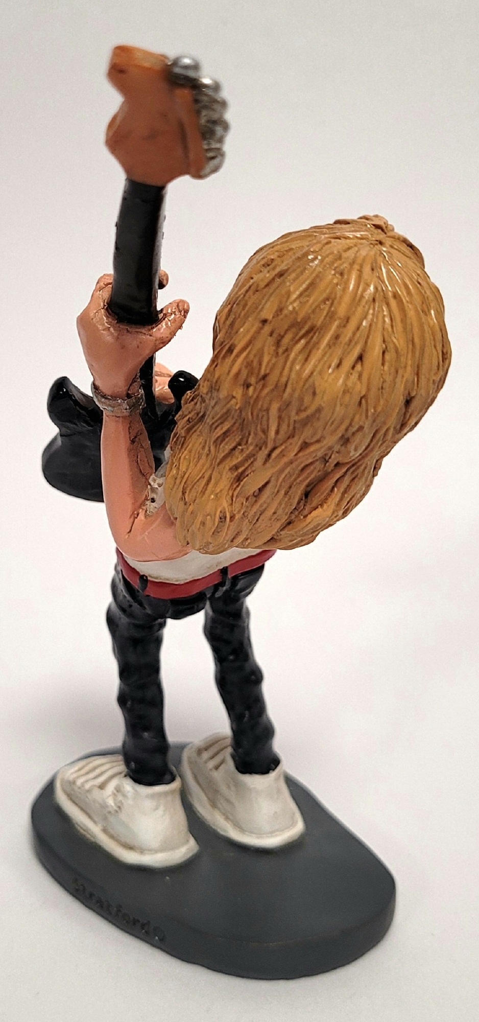 Janick Gers Iron Maiden Beeldje by Warren Stratford