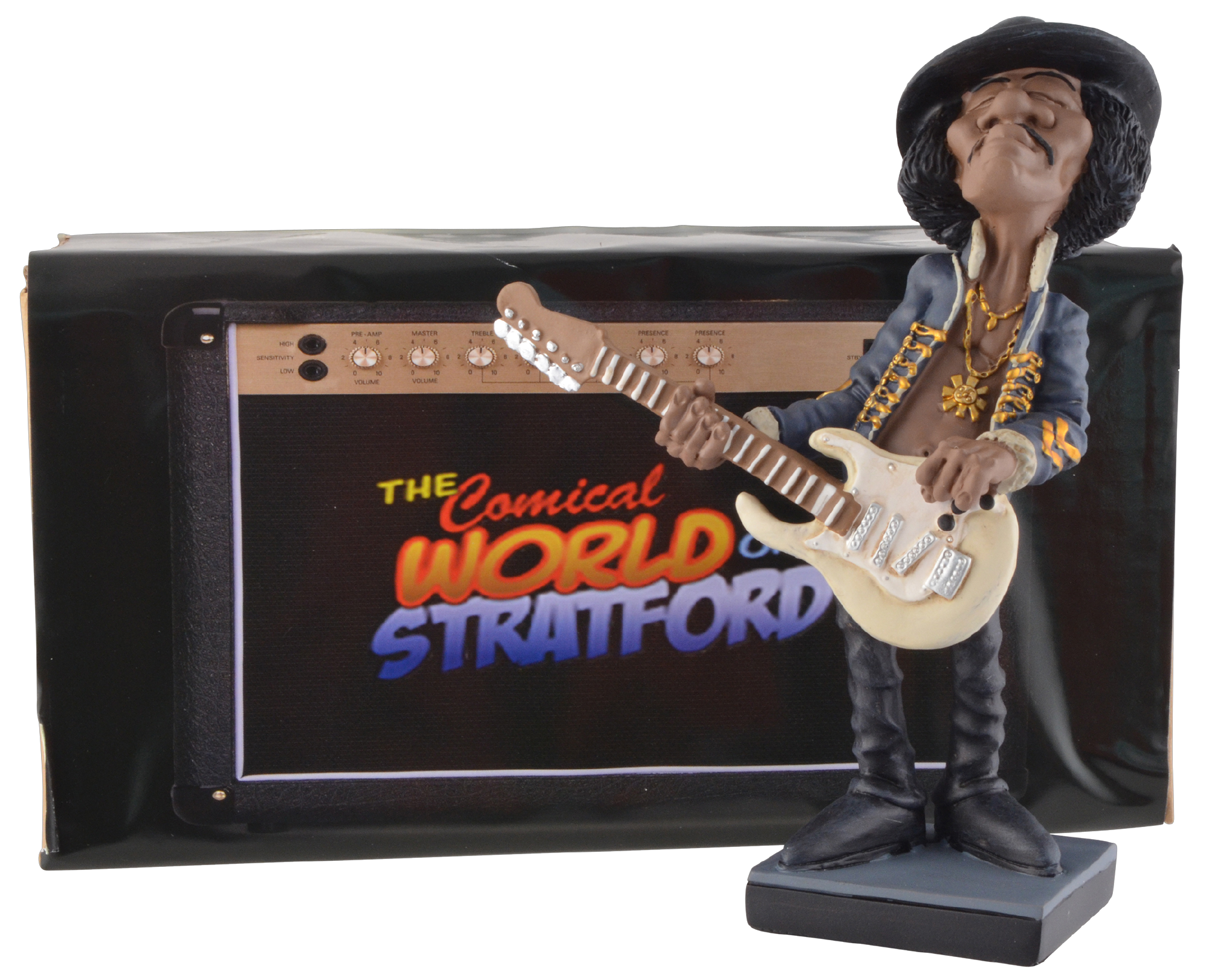 Jimi Hendrix Beeldje by Warren Stratford