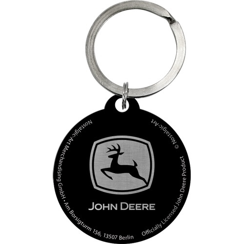 John Deere tractor logo sleutelhanger