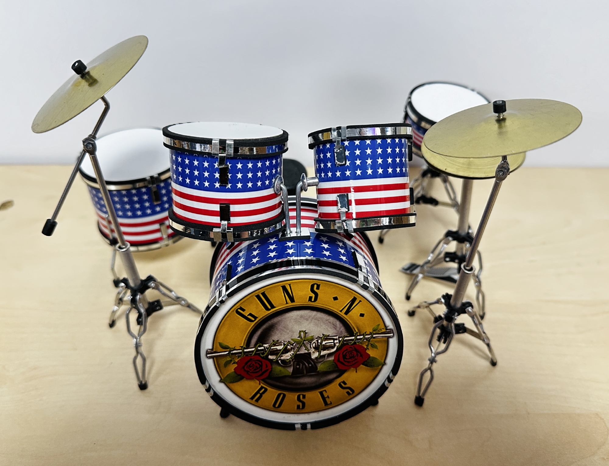Mini Drumstel Set Guns N Roses