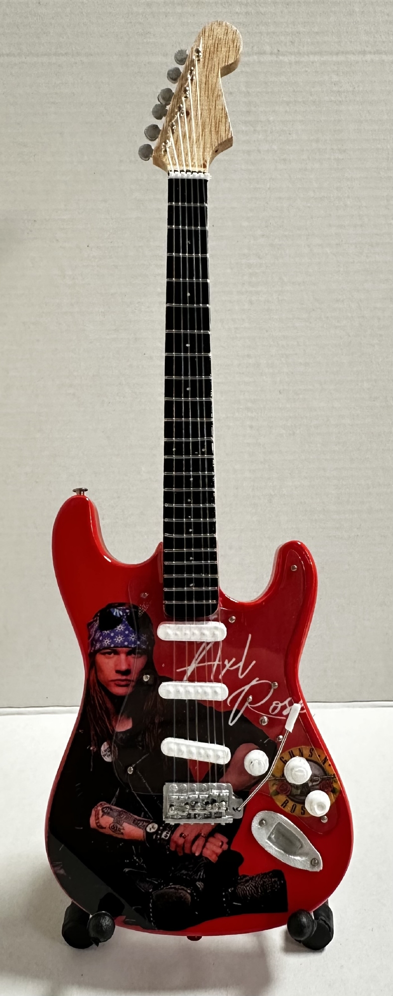 Miniatuur Gitaar Axl Rose Guns N Roses
