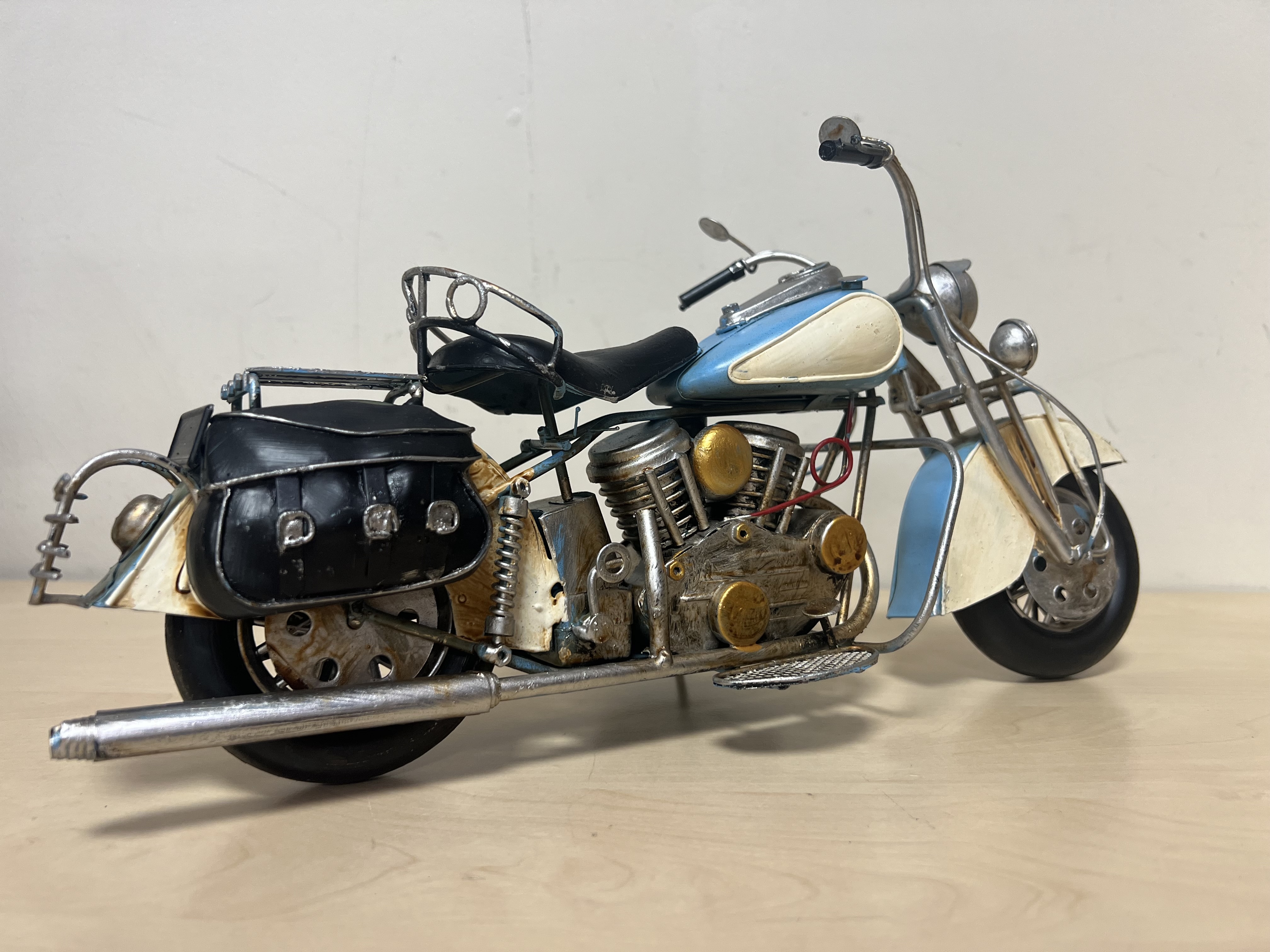 Motor licht blauw groot