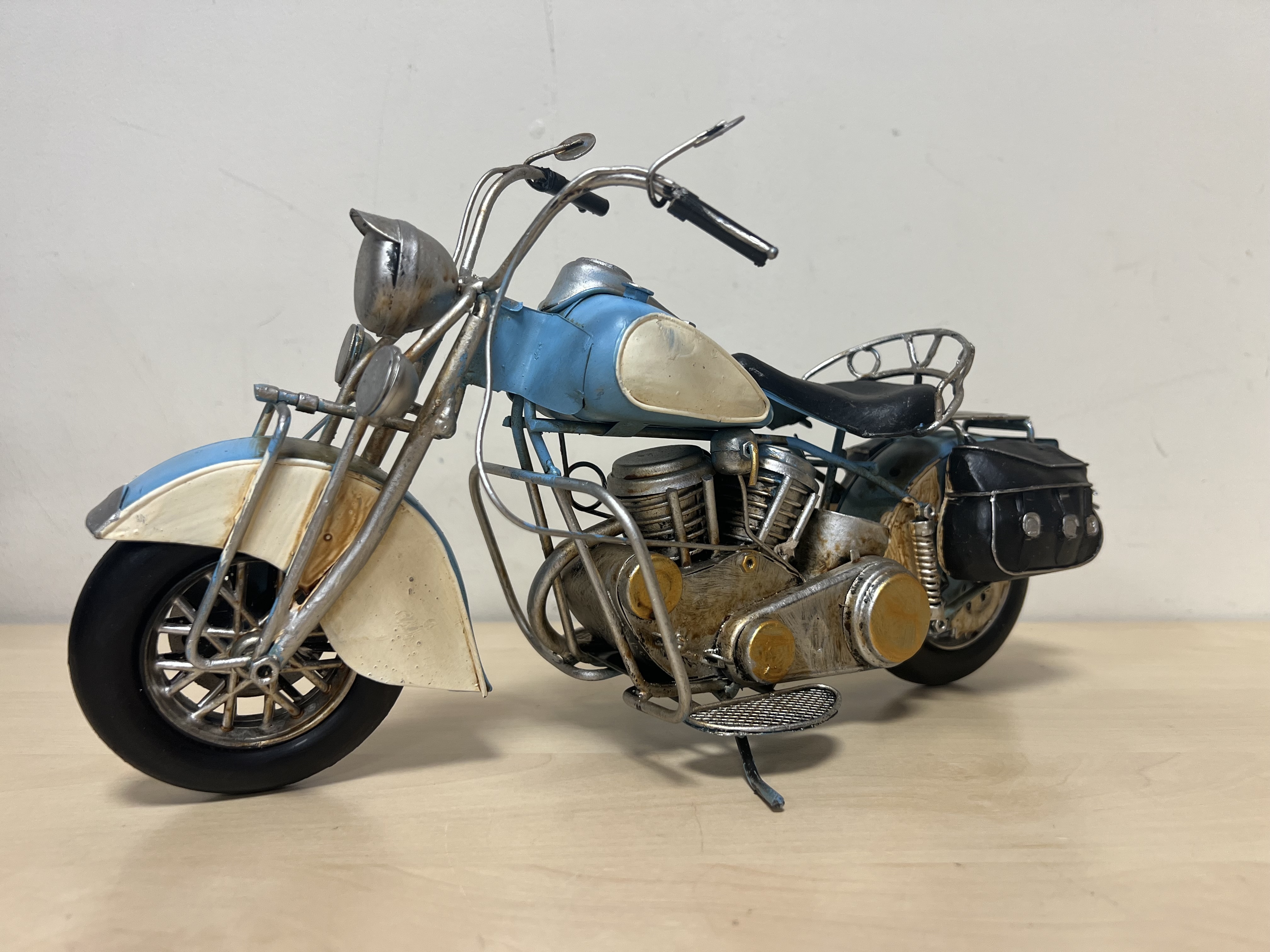Motor licht blauw groot