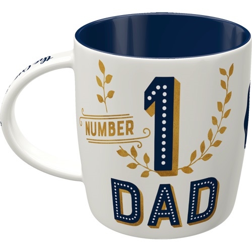 Number 1 dad vader mok beker