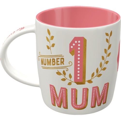 Number 1 mum moeder mama mok beker