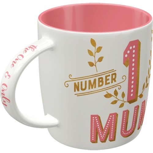Number 1 mum moeder mama mok beker
