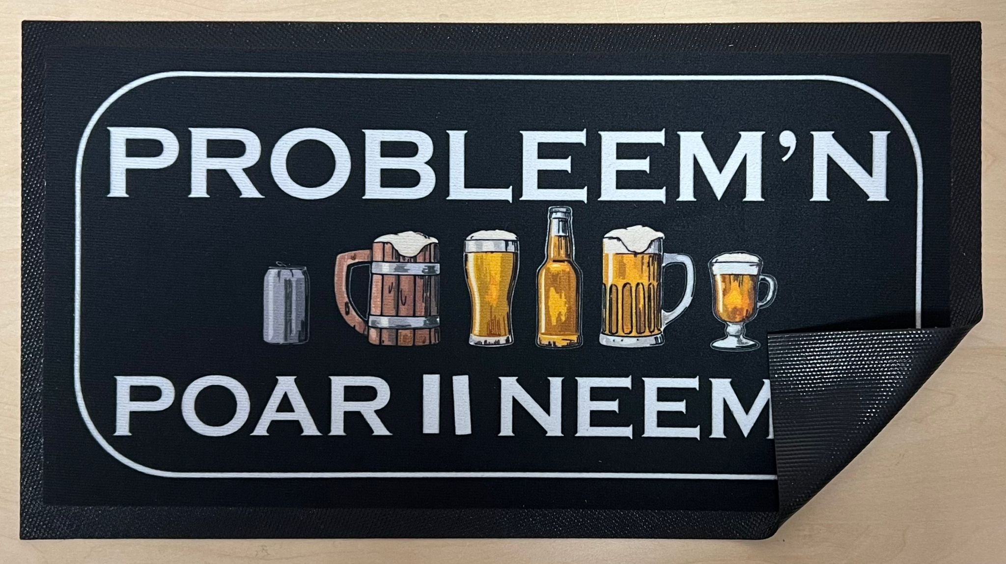 Probleem'n poar neem'n barmat