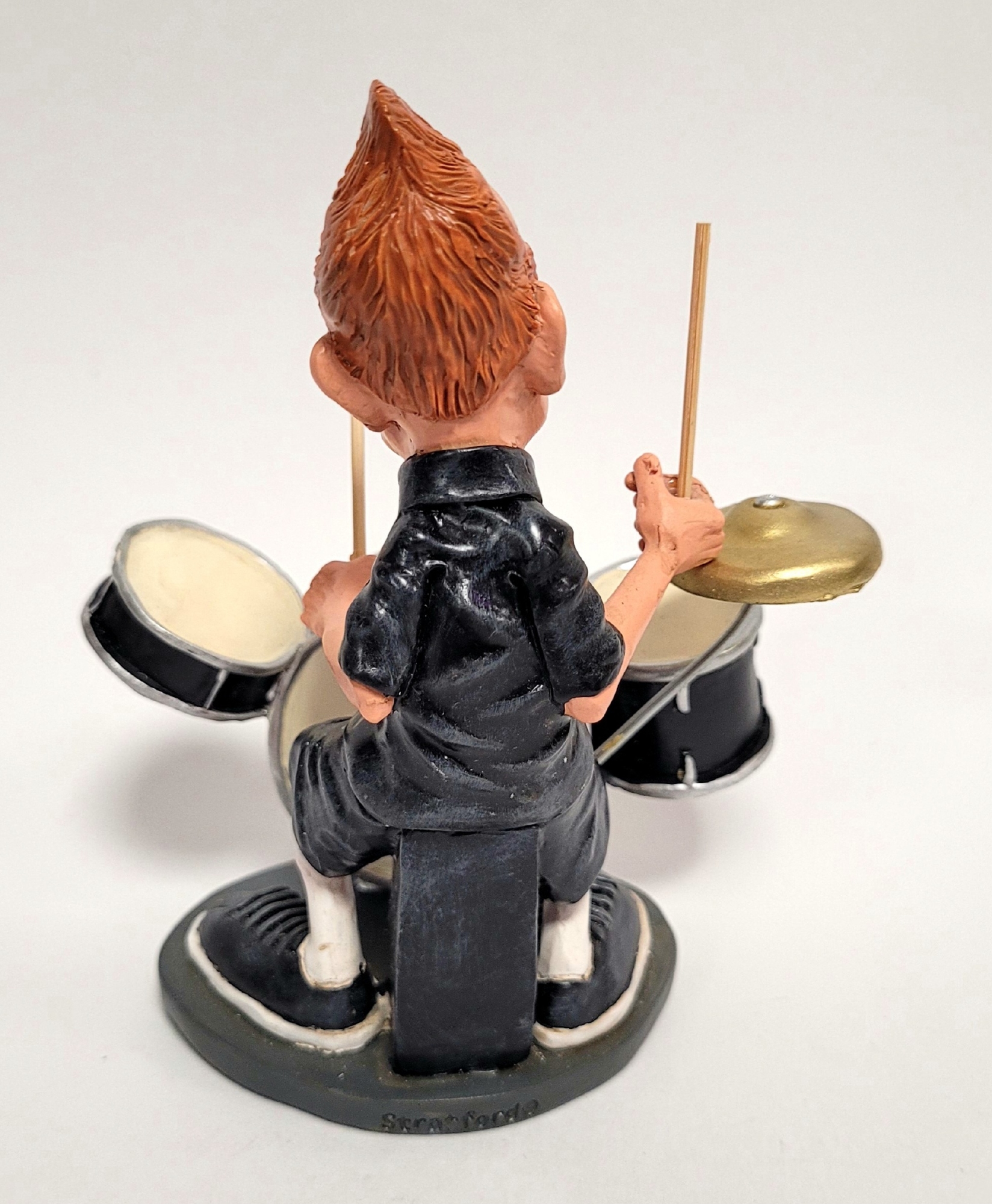 Tré Cool Green Day Drummer Beeldje by Warren Stratfort