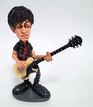 Billie Joe Armstrong Green Day Beeldje by Warren Stratfort