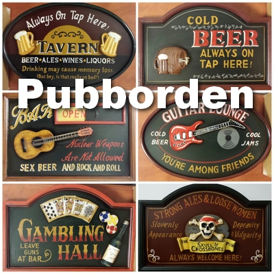 Houten pubborden